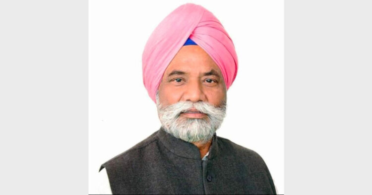 Joginder Mann has earlier served as a minister in the cabinets of Beant Singh, H S Brar, Rajinder Kaur Bhattal and Capt Amarinder Singh (Photo Credit: Tribune India)