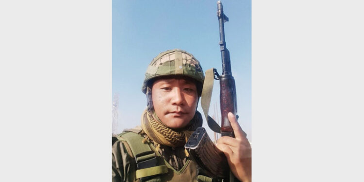 Martyred Assam Rifles soldier Longdon Wangsu was from Arunachal Pradesh and was patrolling in the area along with his company near a water reservoir