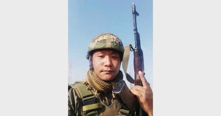 Martyred Assam Rifles soldier Longdon Wangsu was from Arunachal Pradesh and was patrolling in the area along with his company near a water reservoir