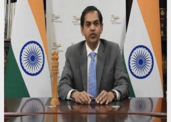 India's envoy to the UAE, Sunjay Sudhir (Photo Credit: ANI)