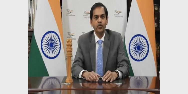 India's envoy to the UAE, Sunjay Sudhir (Photo Credit: ANI)
