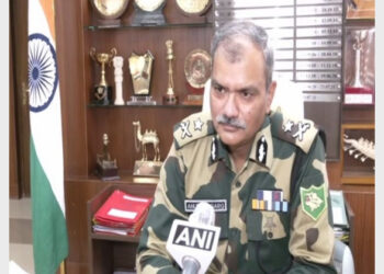 BSF IG Anurag Garg (Photo Credit: ANI)