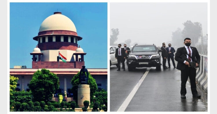 The security lapse is a "rarest of the rare" case that could cause potential international embarrassment, the Centre told the Supreme Court (Photo Credit: India Tv News)