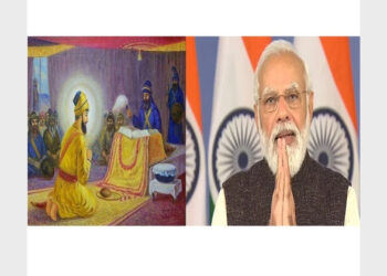 Guru Gobind Singh was enthroned at the 'Guru Gaddi' at the age of nine, following the martyrdom of his father, the ninth Guru, Guru Tegh Bahadur Ji (File)