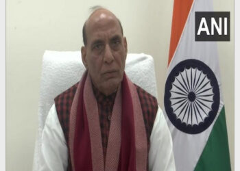 Defence Minister Rajnath Singh addressing at a webinar on Sainik Schools (Photo Credit: ANI)