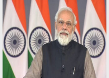 PM virtually inaugurating the second campus of Chittaranjan National Cancer Institute (CNCI) in West Bengal's Kolkata (Photo Credit: ANI)