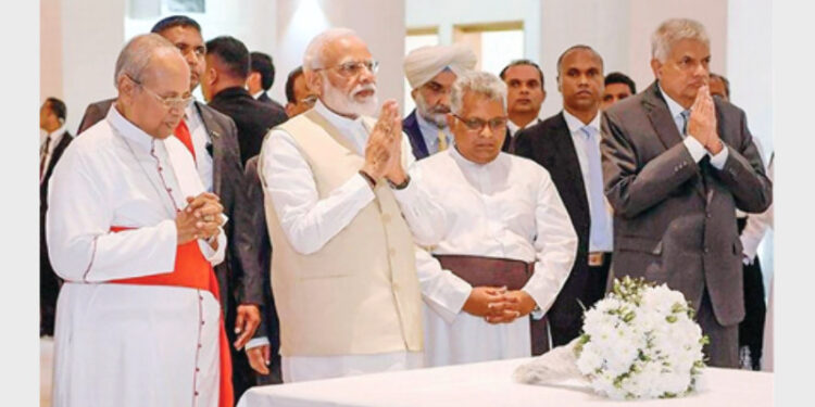 Prime Minister Narendra Modi with Christian leaders