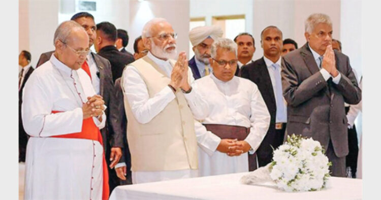 Prime Minister Narendra Modi with Christian leaders