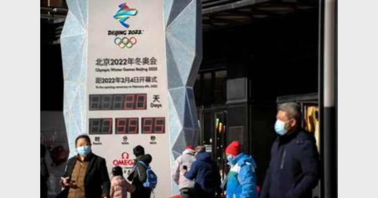 The infection comes less than three weeks before the Winter Olympic Games' opening ceremony on February 4 (File)