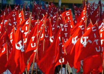 Centre of Indian Trade Unions (CITU) is a leftist trade union with a very powerful presence in Kerala (Photo Credit: Newsclick)