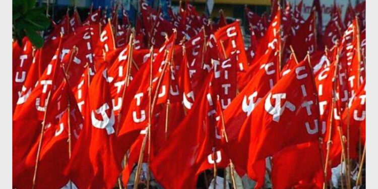 Centre of Indian Trade Unions (CITU) is a leftist trade union with a very powerful presence in Kerala (Photo Credit: Newsclick)