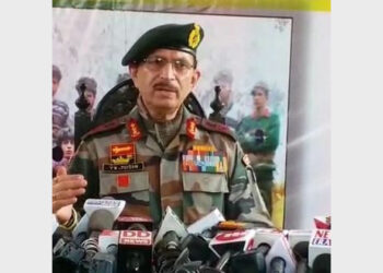Lt Gen YK Joshi said there are less than 200 terrorists active in Jammu and Kashmir and commended all ranks of Northern Command for their dedication and devotion to duty in the highest traditions of the Indian Army (Photo Credit: Great Kashmir)