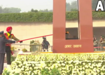 National War Memorial, which began in 2017, is the first memorial of national importance that independent India always deserved (Photo Credit: ANI)