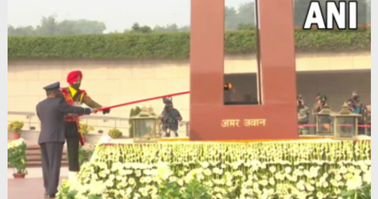 National War Memorial, which began in 2017, is the first memorial of national importance that independent India always deserved (Photo Credit: ANI)