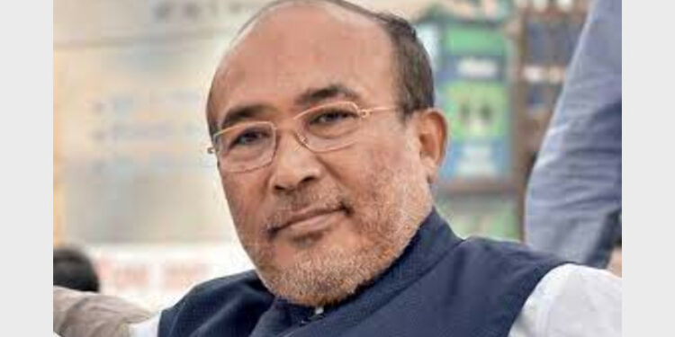 N Biren Singh also has an image of a 'protector' of Meitei interests, which gives him a big advantage in the valleys (File)