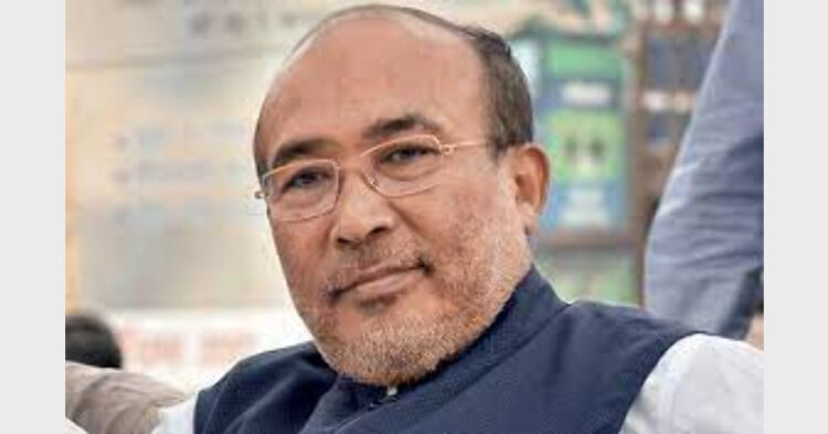 N Biren Singh also has an image of a 'protector' of Meitei interests, which gives him a big advantage in the valleys (File)