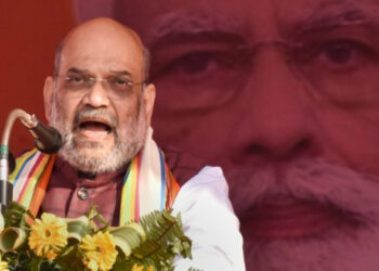Shah said a lot of work has been done in the last three years by the BJP government in the state to help improve people's living conditions, infrastructures, and roads (Photo Credit: PTI)