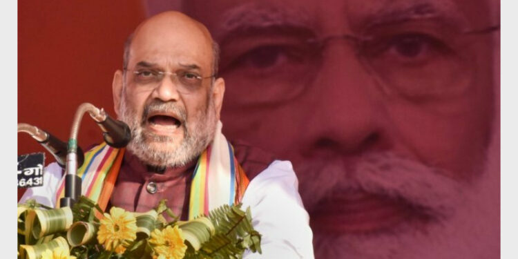 Shah said a lot of work has been done in the last three years by the BJP government in the state to help improve people's living conditions, infrastructures, and roads (Photo Credit: PTI)