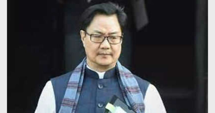 Union Law Minister Kiren Rijiju said the proposal was referred to the 21st Law Commission, but since its term has ended, the matter may be taken by the 22nd Law Commission (Photo Credit: Times of India)