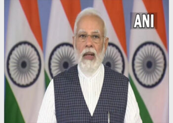 PM Modi addressing in a a programme on the Union Budget 2022 (Photo Credit: ANI)