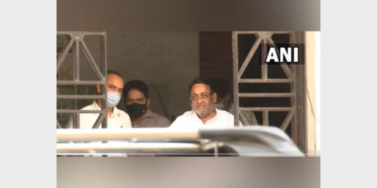 ED AD said in his arrest order that the agency has reason to believe that Malik has been found guilty of an offence punishable under the provisions of PMLA (Photo Credit: ANI)