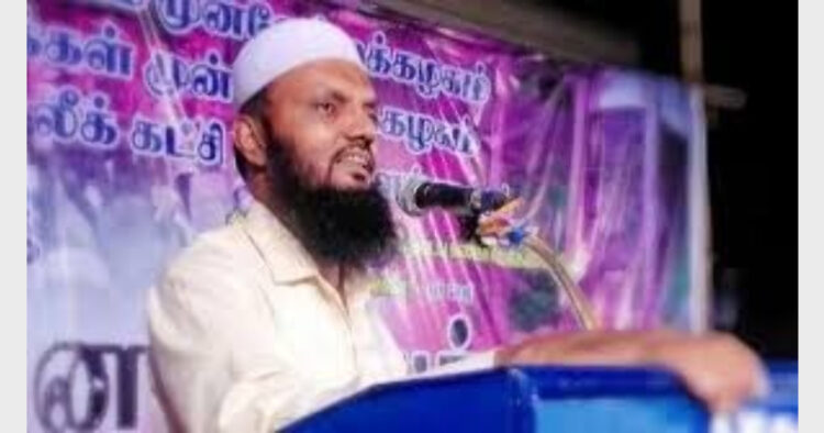 'Tada' Rahim is a terrorist who served 18 years in prison for plotting the Coimbatore serial bomb blasts (1998) and is the founder of INL, which is an an offshoot of the Indian Union Muslim League