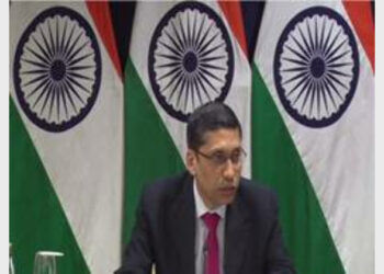 MEA spokesperson briefing the media (Photo Credit: ANI)