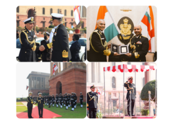 The Royal Navy Chief is on a five day visit to India