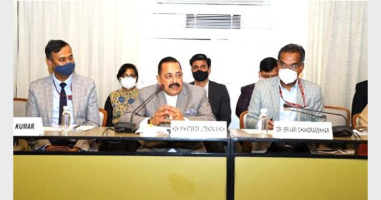 Union Minister of State Dr Jitendra Singh said the trinity of geospatial systems, drone policy, and unlocked space sector would be the hallmark of India's future economic progress