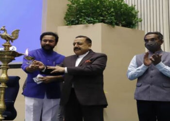 MoS Dr Jitendra Singh inagurating Vigyan Sarvatra Pujyate (Photo Credit: India Science Wire)
