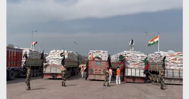 The supply will be provided by the Food Corporation of India (FCI) and transported from Attari (India) to Jalalabad (Afghanistan) by Afghan transporters