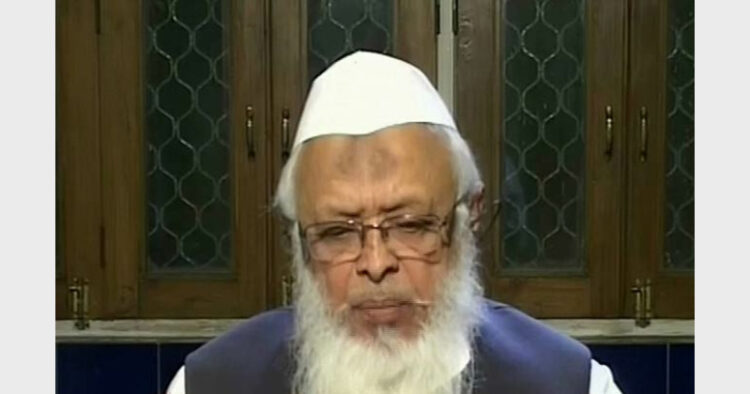 Maulana Sayyid Arshad Madani said he would challenge the special court verdict of sentencing 38 terrorists to death, and 11 to life imprisonment for the 2008 Ahmedabad serial blast case (Photo Credit: OpIndia)