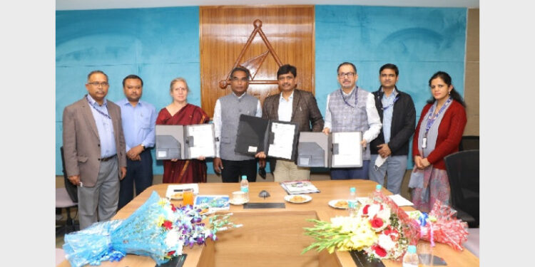 TIFAC, CSIR-CFTRI and NECTAR signed an MoU in the presence of Dr Srivari Chandrasekhar, Secretary, DST (Photo Credit: India Science Wire)