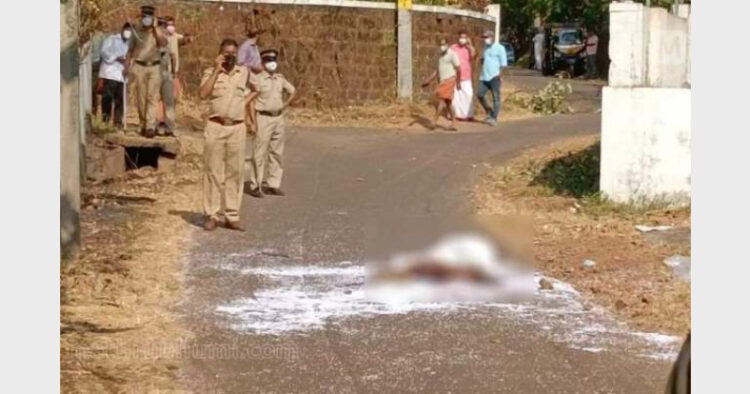 A CPI(M) worker was killed when one of his colleagues hurled a bomb at a marriage celebration at Thottada in Kannur