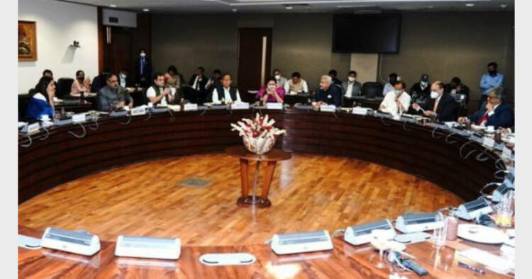 MEA meeting with MPs on the Ukraine crisis (Photo Credit: The Google)