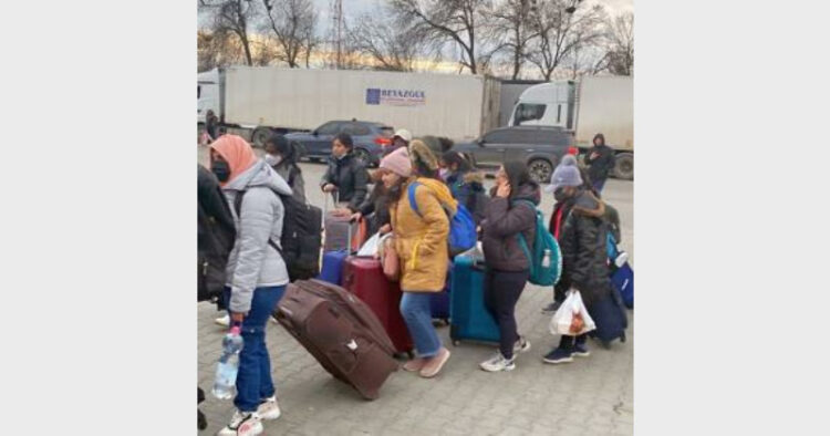 Russian buses will be used to evacuate students and foreigners from Ukraine's Kharkiv and Sumy (Photo Credit: Rediffmail)