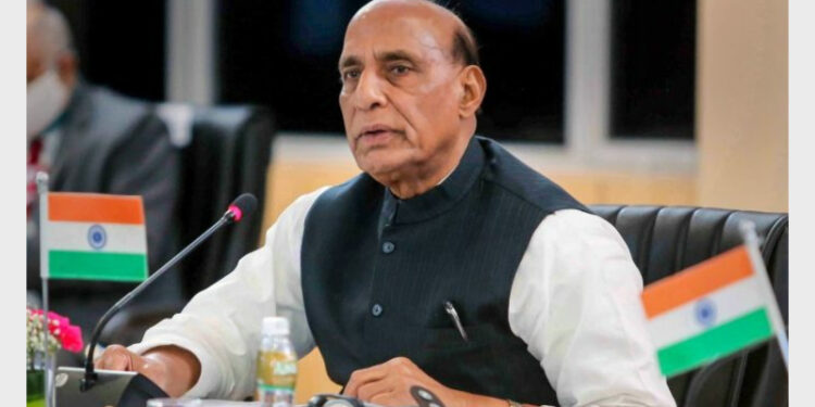 Defence Minister Rajnath Singh through telephonic conversation, shared his condolences on the loss of innocent lives due to terror attacks in Israel to his Israeli counterpart