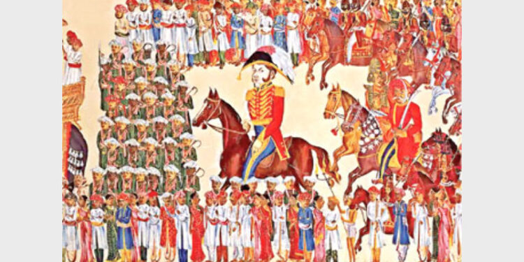 The British Raj had a negative influence on the Bhartiya society