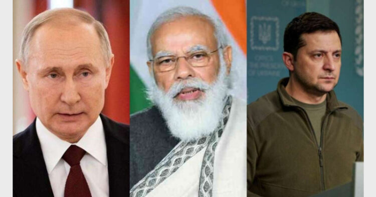 India’s focus is rightly on the cessation of hostilities between Russia and Ukraine and it seeks to defuse the current friction between Russia and Ukraine and help them evolve a formula for their peaceful co-existence