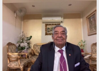 Former Army chief Gen NC Vij speaking to ANI (Photo Credit: ANI)