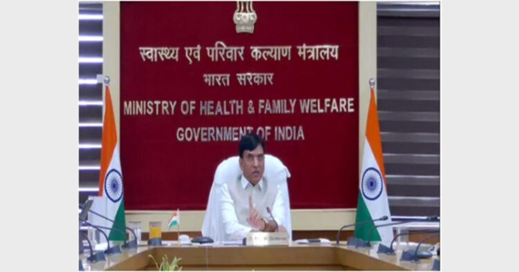 Union Health Minister Mansukh Mandaviya (Photo Credit: ANI)