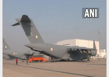 C-17 Globemaster transport aircraft is of flying long distances with around 400 passengers (Photo Credit: ANI)