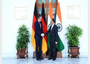 Security and Foreign Policy Adviser to the German Chancellor Jens Plötner-National Security Advisor Ajit Doval