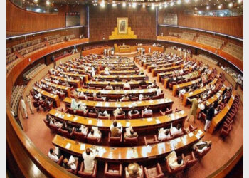 The Opposition parties in Pakistan are jettisoning mutual hatred to oust Imran Khan as they submitted the no-trust motion in the National Assembly secretariat (Photo Credit: ANI)