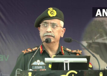 Army Chief Gen. Manoj Mukund Naravane said India has to move more quickly towards Aatma Nirbhar Bharat in defense and future wars should be fought with own weapon systems (Photo Credit: ANI)