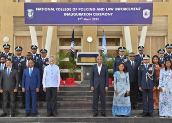 EAM Dr. S. Jaishankar at the inauguration of the National College for Policing and Law Enforcement in Male