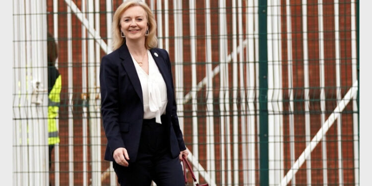 Ms Truss will participate in the inaugural edition of the India-UK Strategic Futures Forum and will hold bilateral consultations with EAM Dr S Jaishankar (Photo Source: Reuters)