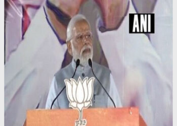 PM Modi speaking at BJP Headquarters in Delhi (Photo Credit: ANI)