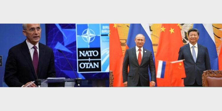 NATO Secretary-General Jens Stoltenberg issued a strict message for China to condemn Russia and should not support Moscow economically or militarily