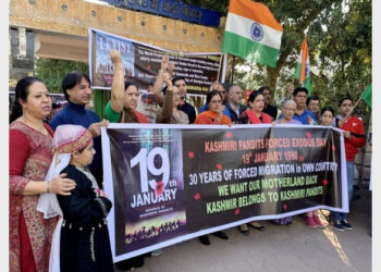 Advocate Vineet Jindal sought reopening, investigation of cases and constitution of an SIT to probe cases of the "massacre" of Kashmiri Pandits in 1989-1990 (Photo Credit: Nandan Dave)